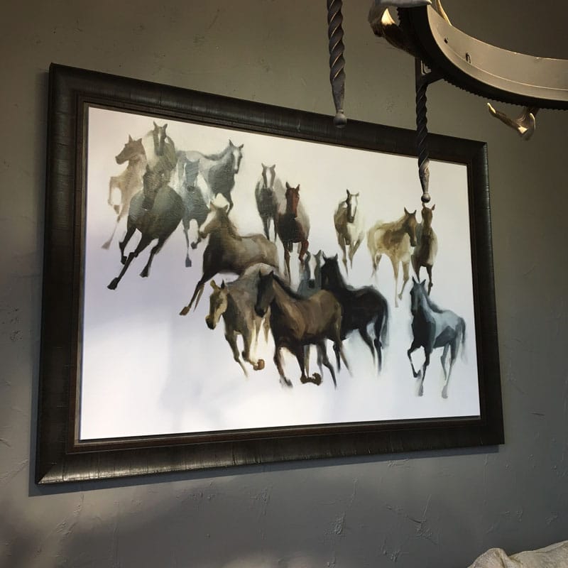 Horse Art Paint | Bend | Interior Design | Home Furnishing