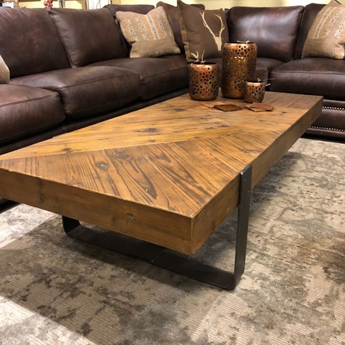 Rustic Industrial Coffee Table | Furniture Store | Bend, OR | NW Home ...